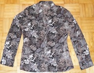 Bluzka w brązowe kwiaty rozm.M (sOliver)