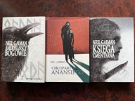 Amerykańscy bogowie + CHŁOPAKI ANANSIEGO + KSIĘGA CMENTARNA Neil Gaiman