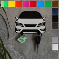 Wieszak na klucze Seat Leon 3 - KOLORY półka samochód personalizowany
