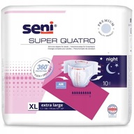 Seni Super Quatro XL pieluchomajtki dla dorosłych 10szt.