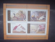 BLOK Mi 55 ** TANZANIA PTAKI