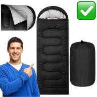 ŚPIWÓR TURYSTYCZNY CIEPŁY 2w1 KOŁDRA 70x210cm WYGODNY DZIECIĘCY | LEWER