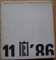 11 MIĘDZYNARODOWE BIENNALE GRAFIKI KRAKÓW -KATALOG WYSTAWY -1986 rok