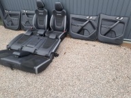 Fotele Komplet Pół Skóra Niebieska Nic Komplet Ford Ranger Raptor 19-2023r