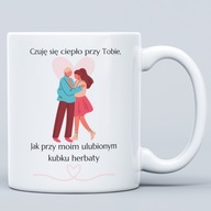 KUBEK WALENTYNKI PREZENT DLA NIEJ DLA NIEGO UROCZY WZÓR DZIEWCZYNY CHŁOPAKA
