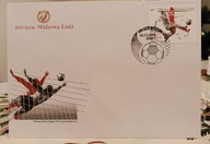 Koperta okolicznościowa 100 lat klubu WIDZEW ŁÓDŹ