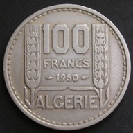 Algieria 100 franków 1950