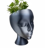 Nowoczesna Doniczka Osłonka Dekoracyjna Art Twarz Kobieta unikatowa 20 cm