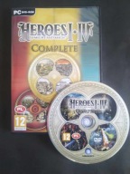Heroes Saga 1 2 3 4 ZŁOTE EDYC I-IV PL np. Heroes III + Shadow i Armageddon