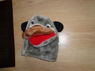 PACYNKA PLUSZAK MASKOTKA PLUSZOWA NA RĘKĘ HIPOPOTA