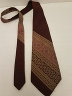 KRAWAT MĘSKI ELEGANCKI VINTAGE TREVIRA DERBY