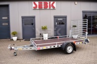 Mocna spawana przyczepa Wiola QUAD N1 MAX DMC 750 kg. Długa 302 cm.