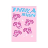 Plakat „Tequila Shots” – Ilustracyjny Plakat Barowy
