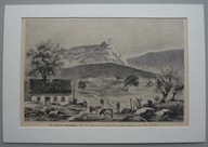 SOBIESZÓW KARKONOSZE, Zamek CHOJNIK, Drzeworyt ok. 1883