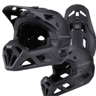 KASK FULL FACE MTB ENDURO DOWNHILL LEKKI REGUOLWANY OSŁONA SZCZĘKI PEŁNY