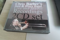 Chris Barber's Jazz & Blues Band. Live and studio recordings 2 cd set