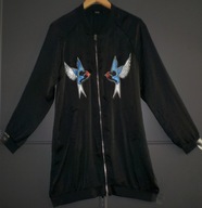 BIKBOK - CIENKA DŁUGA KURTKA BOMBERKA M