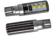 POSTOJÓWKI LED W5W BOCZNE T10 BIAŁE 3 LED CREE