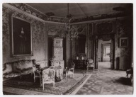 NIEBORÓW BAROKOWY PAŁAC SALON CZERWONY RUCH 1966 S.1000 /K309
