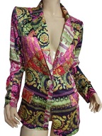 SHEIN kolorowy ŻAKIET marynarka wiosna 36 /38