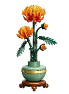 CHRYZANTEMA SZTUCZNA ZESTAW KLOCKI