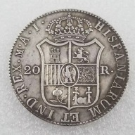 Moneta 20 Realów Hiszpania 1809