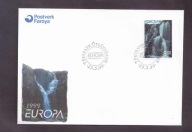 Wyspy Owcze - 1999 rok - FDC Koperta - znaczki nr 347