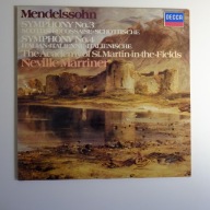Mendelssohn, Marriner – Symphony No.3 - Symphony No.4 Italian, Decca