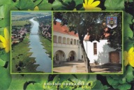 KROSNO ODRZAŃSKIE - Z LOTU PTAKA - ZAMEK PIASTOWSKI - HERB