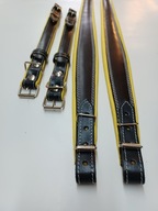 Paski Pasy skórzane do akordeonu komplet z basem