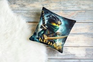 Poduszka prezent, z imieniem Lego Ninjago 40x40cm