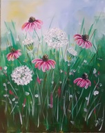 WOŚP - Malujemy dobro - obraz „Łąka pełna dobra”