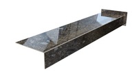 Płytki schodowe polerowane 120x30 betonopodobne LASTRIKO grafit POŁYSK
