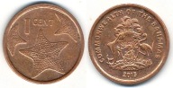 Bahamy 1 Cent - 2015r ... Monety