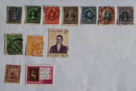 CHILE KOLUMBIA NIKARAGUA/ZNACZKI POCZTOWE 1883-1967