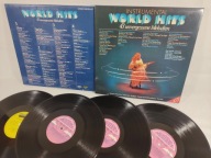 INSTRUMENTAL WORLD HITS John Barry Byrds Simon & Garfunkel [EX+] 4LP BOX