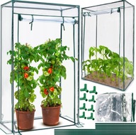 MINI SZKLARNIA BALKONOWA OGRODOWA TUNEL FOLIOWY OGRODOWY NA POMIDORY FOLIAK