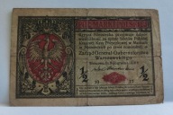 1/2 marki 1916r Generał