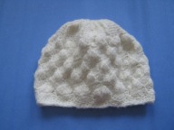 Czapka damska biała