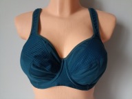 Śliczna markowa bielizna M & S 6353P UK 38B EUR 85B szmaragdowy