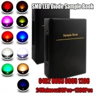 zestaw diody led w 6 kolorach w obudowie 0402,0603,0805.1206 20mA- 120 st