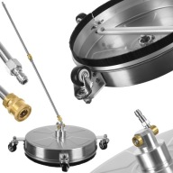 Szczotka do mycia kostki bruku tarasu T-RACER 15" 38cm do myjek