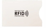 Etui antykradzieżowe RFID PayPass na kartę 100% białe