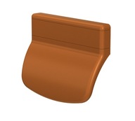 2 szt Pochwyt uchwyt ZŁOTY DĄB MAT do drzwi balkonowych Jasny Brąz