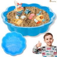 PIASKOWNICA PLASTIKOWA DLA DZIECI DUŻA OGRODOWA SOLIDNA MUSZLA DO OGRODU