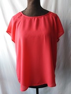 Bluzka transparentna czerwono-różowa - M/L