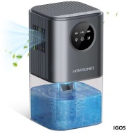Osuszacz Powietrza Homtronics 1,7L Cichy | Auto-Stop | LED | Do Łazienki
