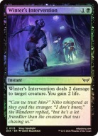 Karta Magic: The Gathering Winter's Intervention DSK *Foil*