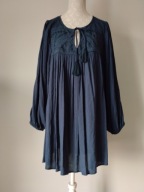 Śliczna markowa tunika F & F UK 20 EUR 48 100% viscose MADE IN INDIA