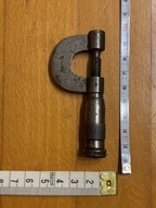 mikrometr, mikromierz zewnętrzny kabłąkowy, śruba mikrometryczna, sprawny 1